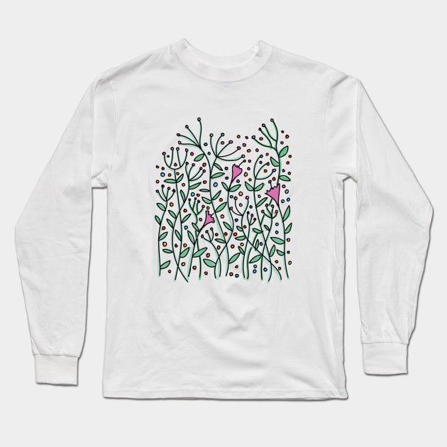 Garden Long Sleeve T-Shirt by nickemporium1